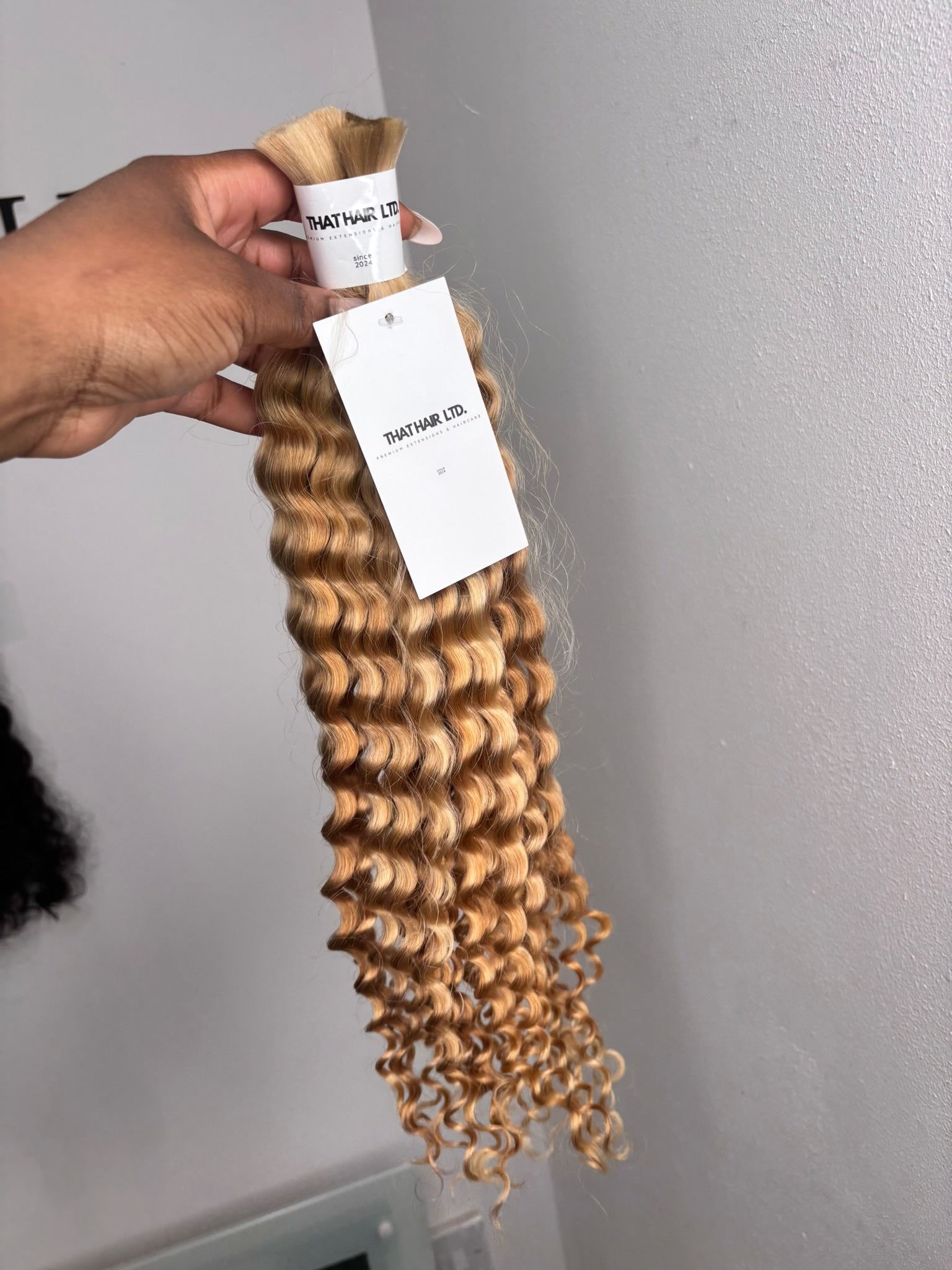 Deep Wave Bulk Hair - 613/27