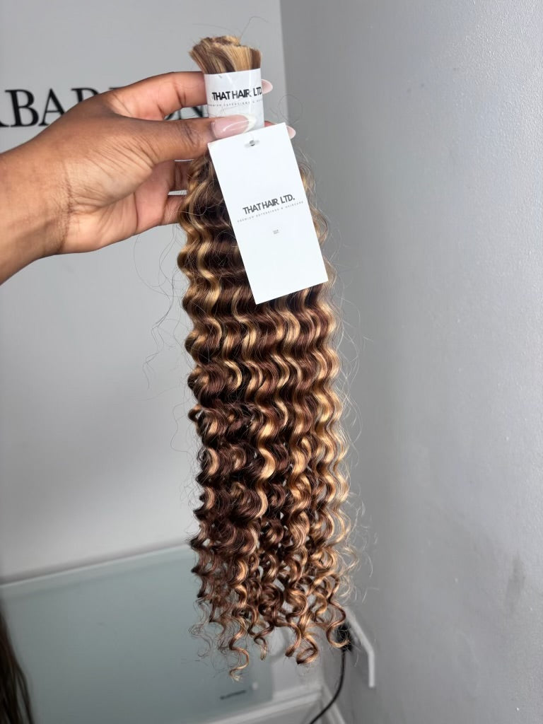 Deep Wave Bulk Hair - 4/27